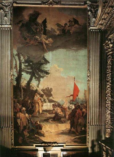 Giovanni Battista Tiepolo The Sacrifice of Melchizedek Sweden oil painting art